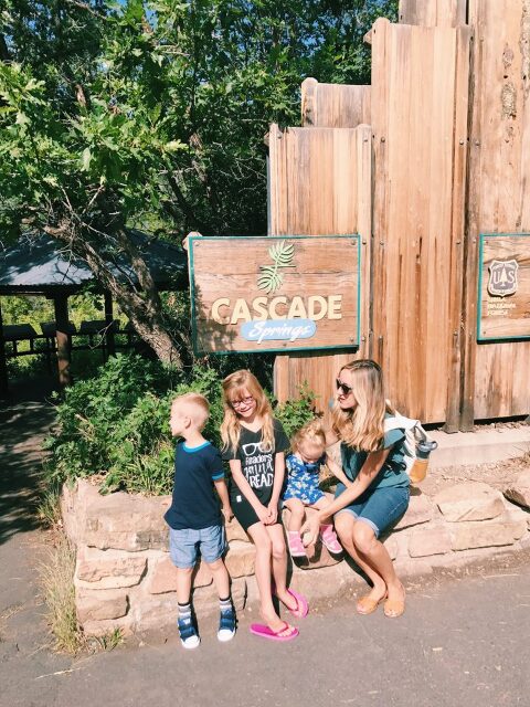 Utah family trails: Cascade Springs trailhead