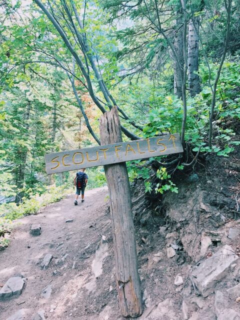 Utah family hikes: Scout Falls 